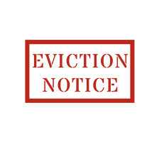 Eviction notice